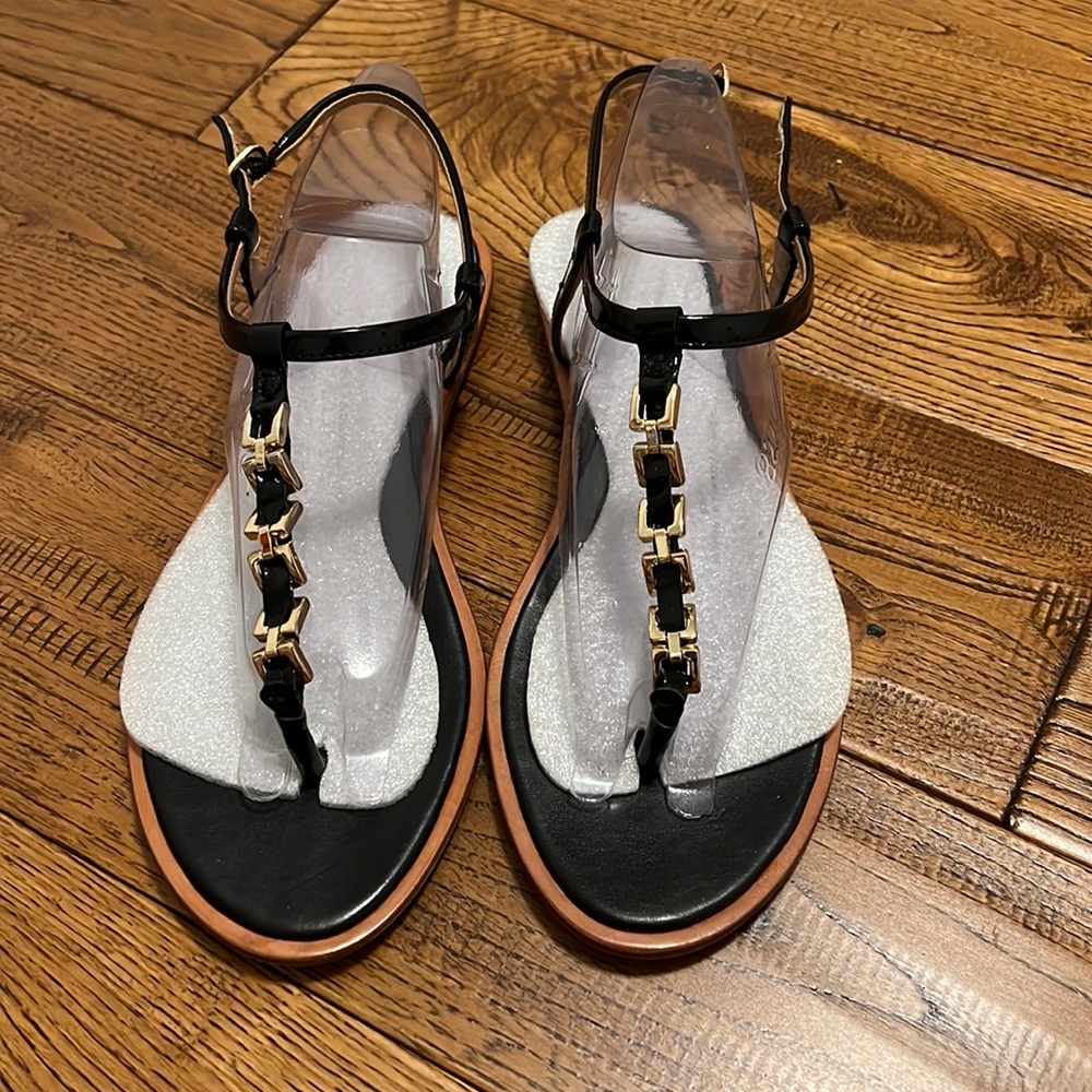 Banana Republic black sandal. Size 8.